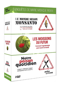 Marie-Monique Robin Collection | Le monde selon Monsanto / Les moissons du futur / Notre poison quotidien  | The World According to Monsanto / Crops of the Future / Our Daily Poison  DVD